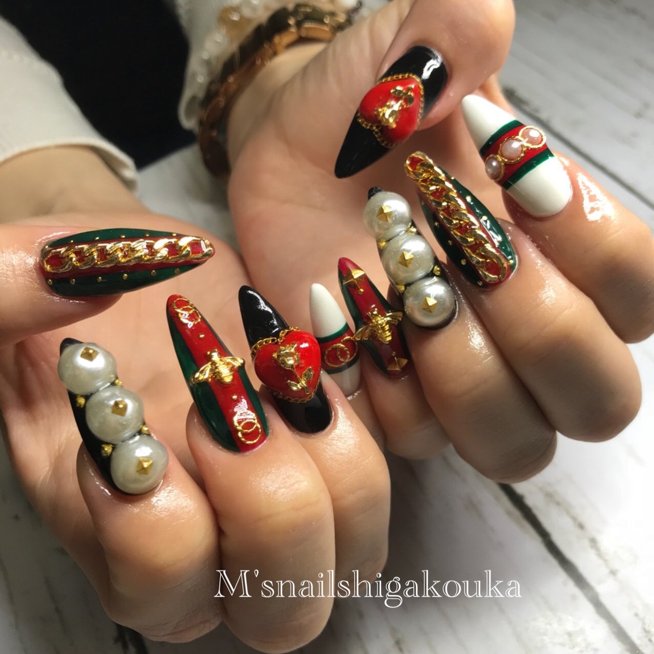 スカルプチュア Msnailshigakoukaのネイルデザイン No ネイルブック