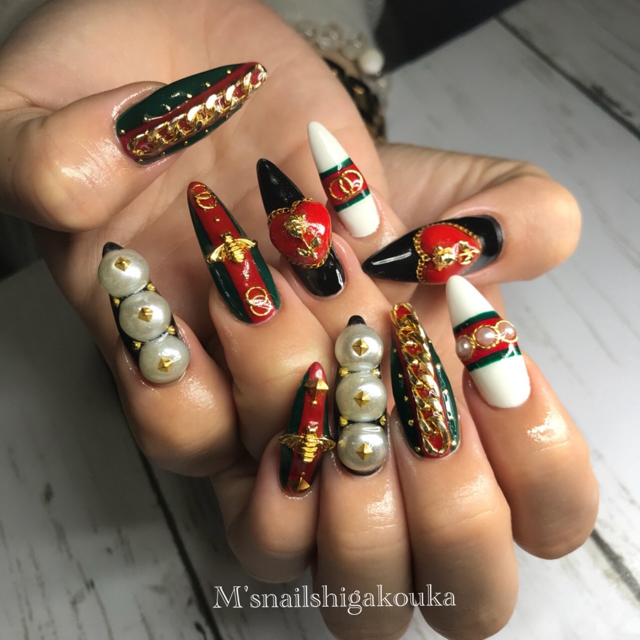 スカルプチュア Msnailshigakoukaのネイルデザイン No ネイルブック