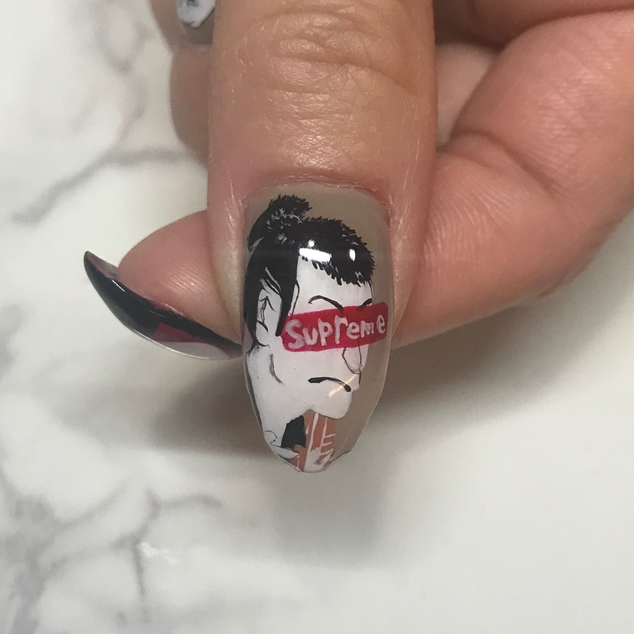 オールシーズン ハンド 痛ネイル ロング ジェルネイル Airi Tのネイルデザイン No ネイルブック