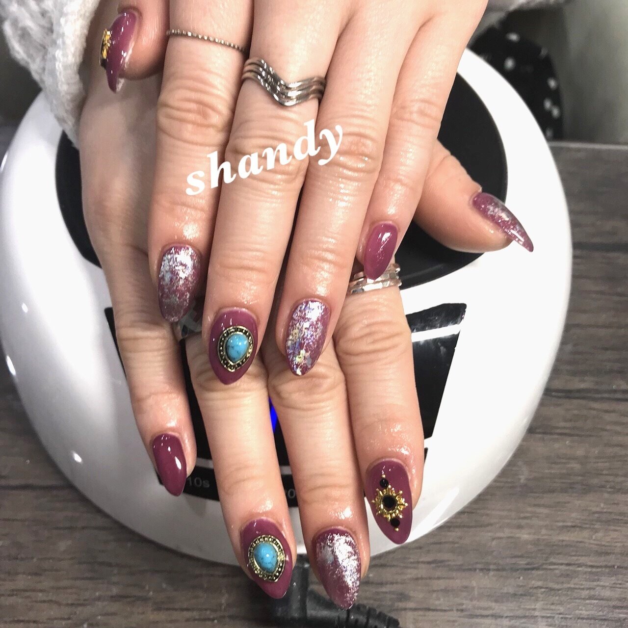 春 夏 オールシーズン 女子会 ハンド Nailsalon Shandyのネイルデザイン No ネイルブック