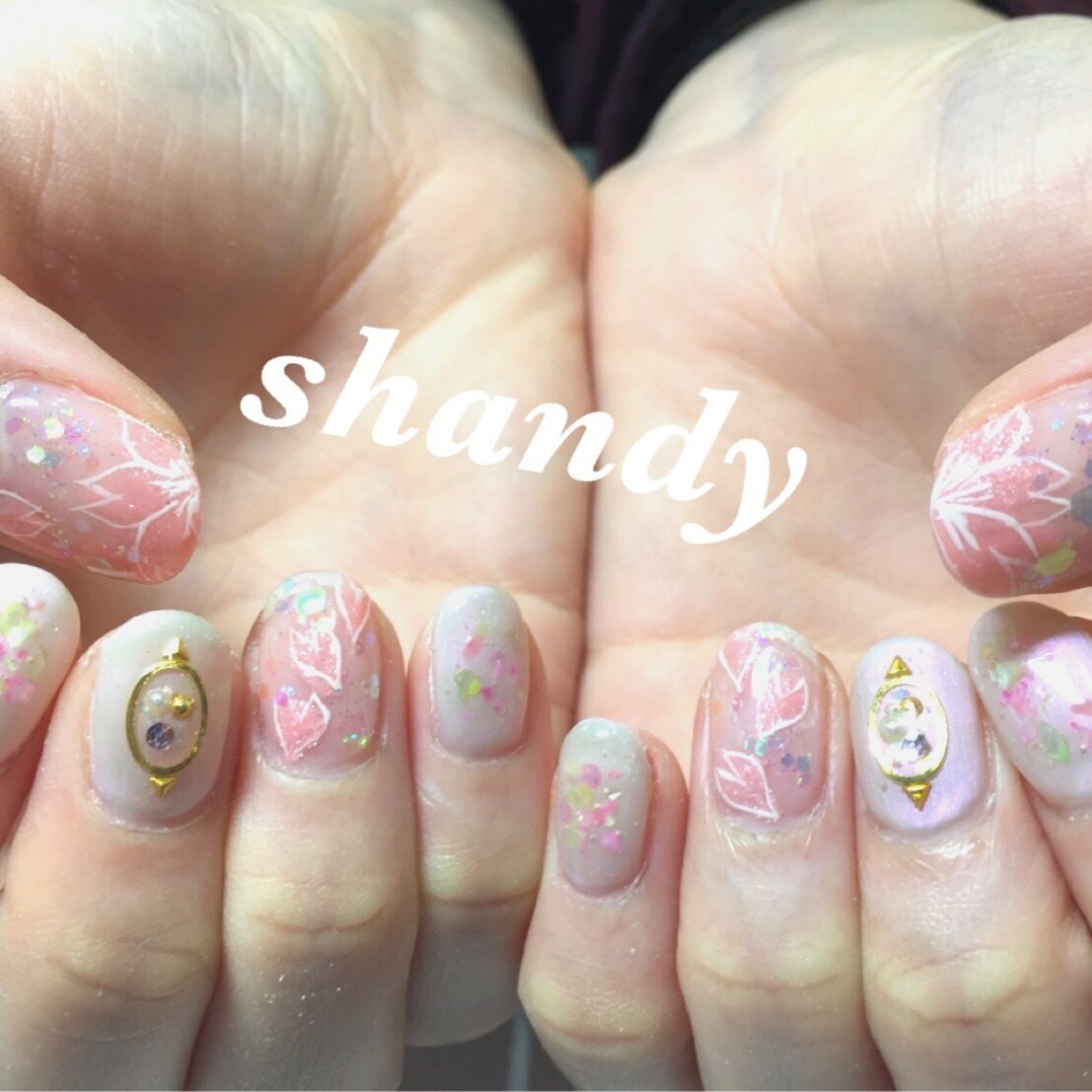 春夏オールシーズン女子会ハンド Nailsalonshandyのネイル