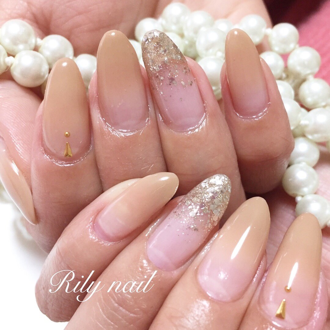 オールシーズン オフィス デート 女子会 ハンド R Nail Misuzuのネイルデザイン No ネイルブック