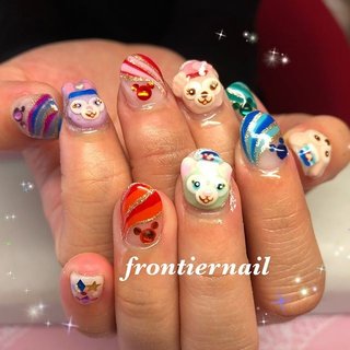 35周年ディズニーネイルのネイルデザイン ネイルブック