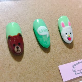 Lineネイルのネイルデザイン ネイルブック