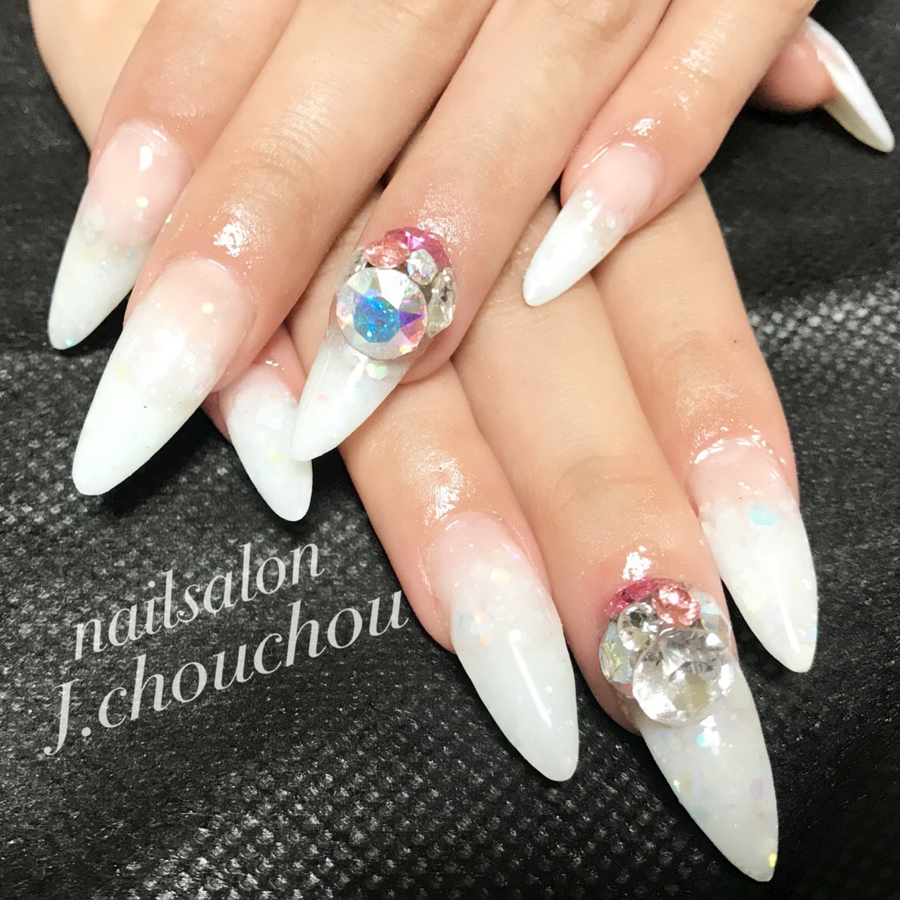 オールシーズン オフィス デート 女子会 ハンド J Chou Chou Nailのネイルデザイン No ネイルブック