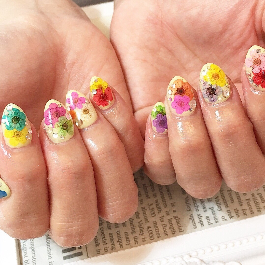 春 夏 オールシーズン 女子会 ハンド Nail Salon Twinkleのネイルデザイン No ネイルブック