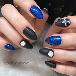 おすすめ順 黒マットネイルのネイルデザイン 2ページ目 ネイルブック