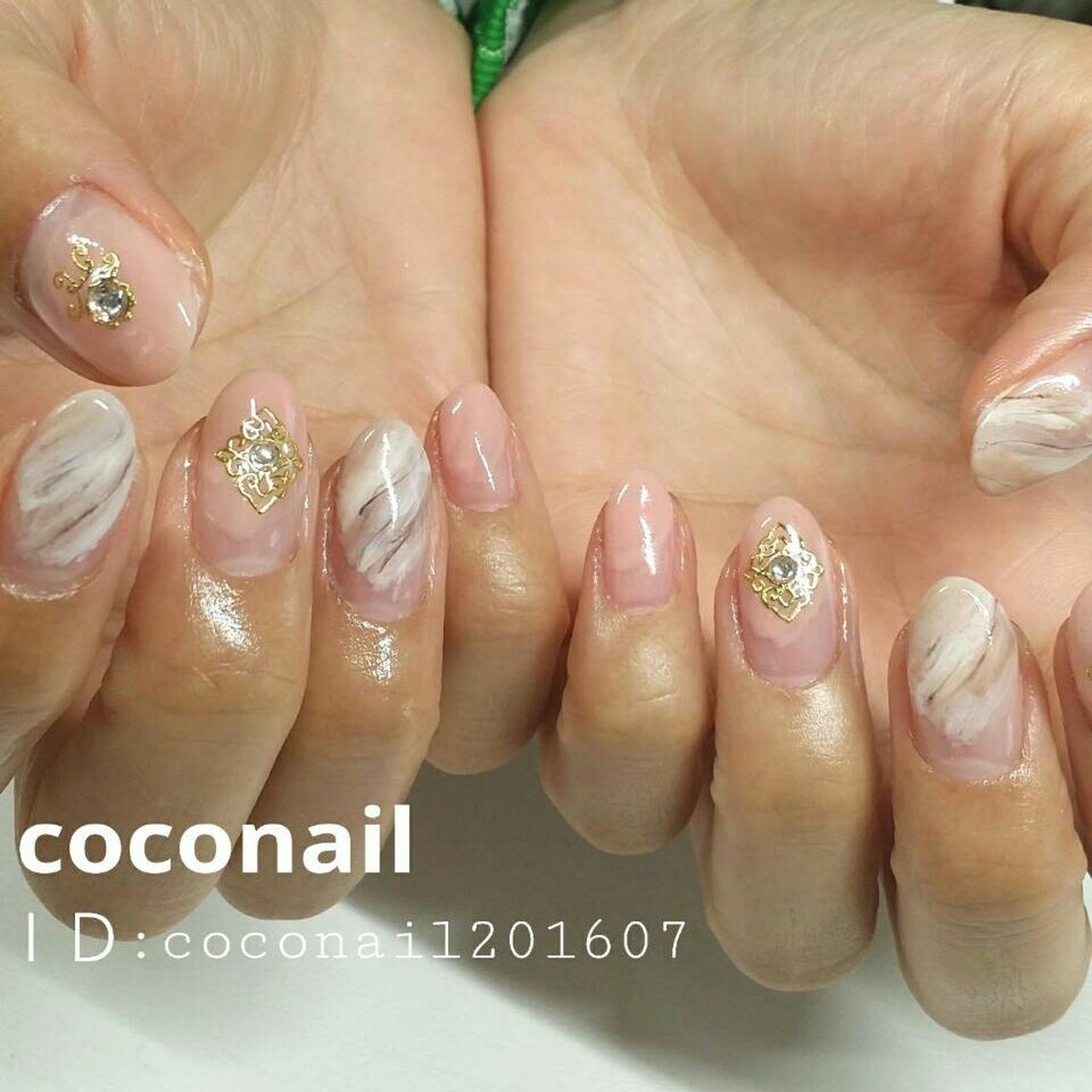 春 夏 オールシーズン オフィス フレンチ Coconail Este 浜松市ネイルサロンのネイルデザイン No ネイルブック