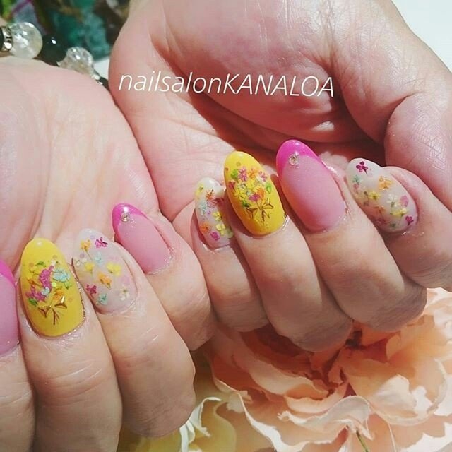 夏 オールシーズン 海 デート ハンド Yu のネイルデザイン No ネイルブック