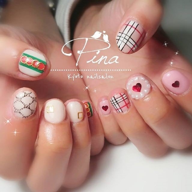 オールシーズン パーティー デート 女子会 ハンド Pina Nailのネイルデザイン No ネイルブック