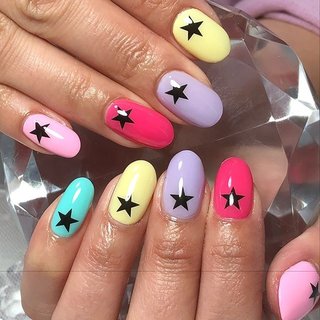 おすすめ順 星 スター Foryouのネイルデザイン ネイルブック