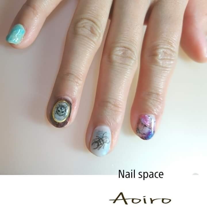 オールシーズン ハロウィン 女子会 ハンド Nailspaceaoiroのネイルデザイン No ネイルブック