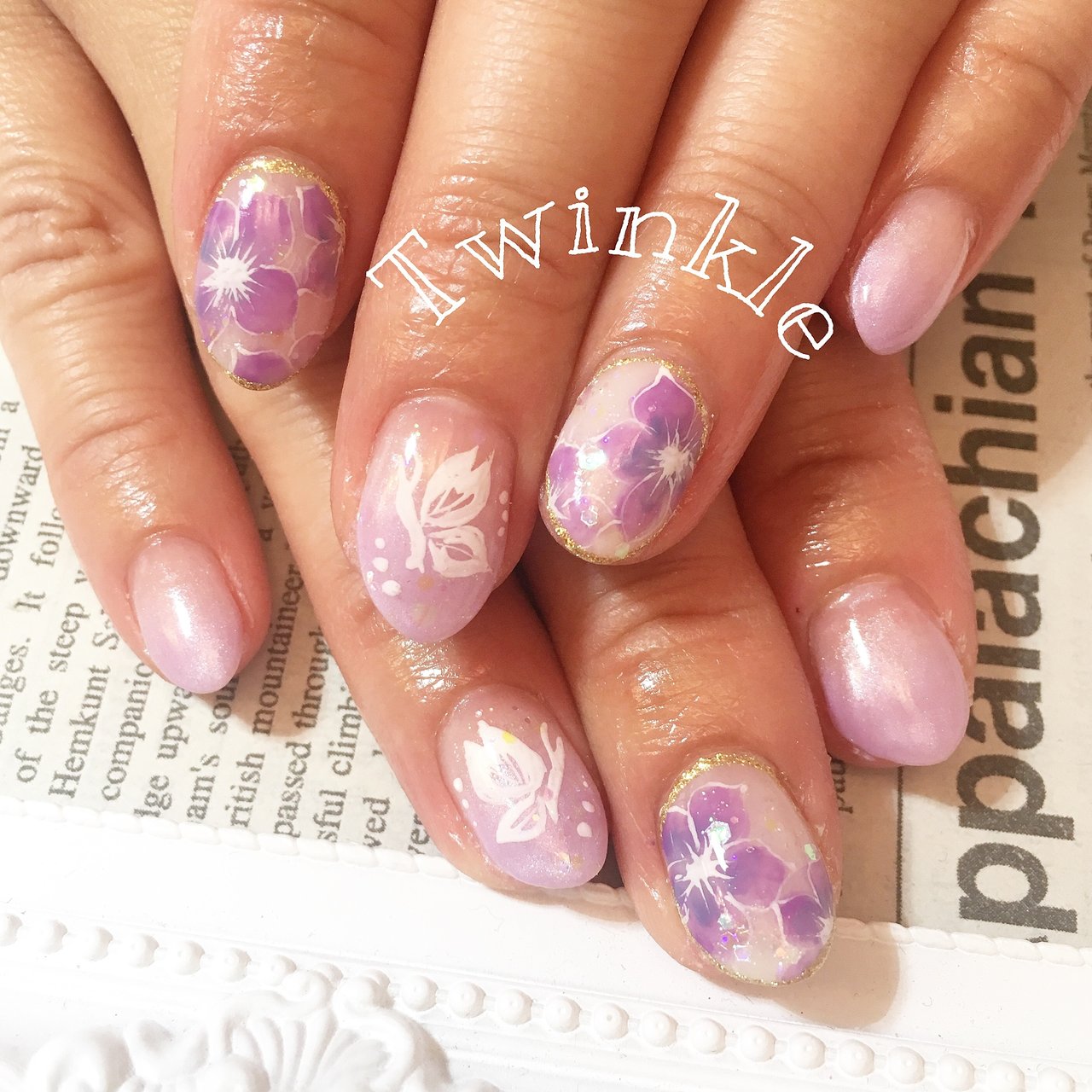 春 夏 オールシーズン オフィス ハンド Nail Salon Twinkleのネイルデザイン No ネイルブック