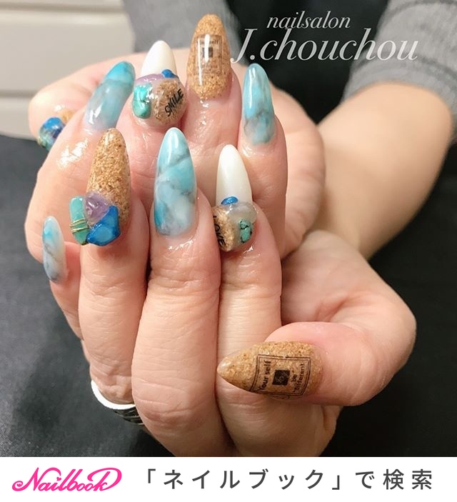 人気順｜夏/#コルクパーツのネイルデザイン｜ネイルブック