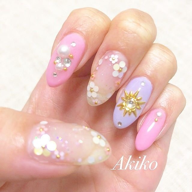 春 夏 パーティー デート ハンド Nail Artist Akikoのネイルデザイン No ネイルブック