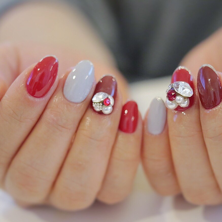 夏 秋 パーティー デート ハンド 島根県出雲市 チョコネイル のネイルデザイン No ネイルブック