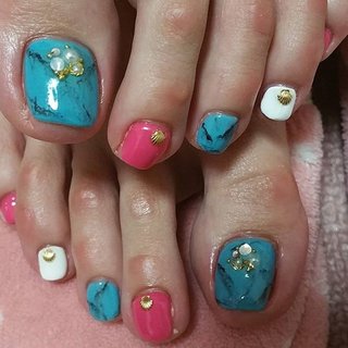 フットネイルは持ちますのネイルデザイン ネイルブック