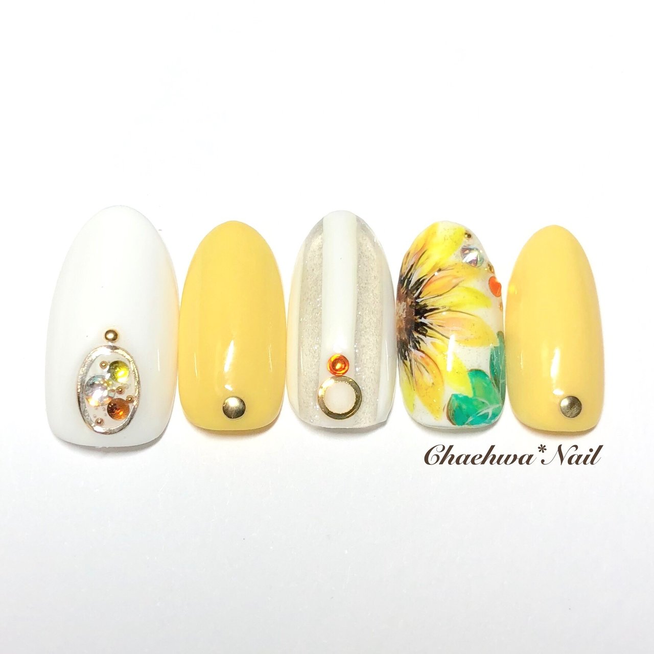 夏 パーティー デート 女子会 ハンド Chaehwa 8127のネイルデザイン No ネイルブック