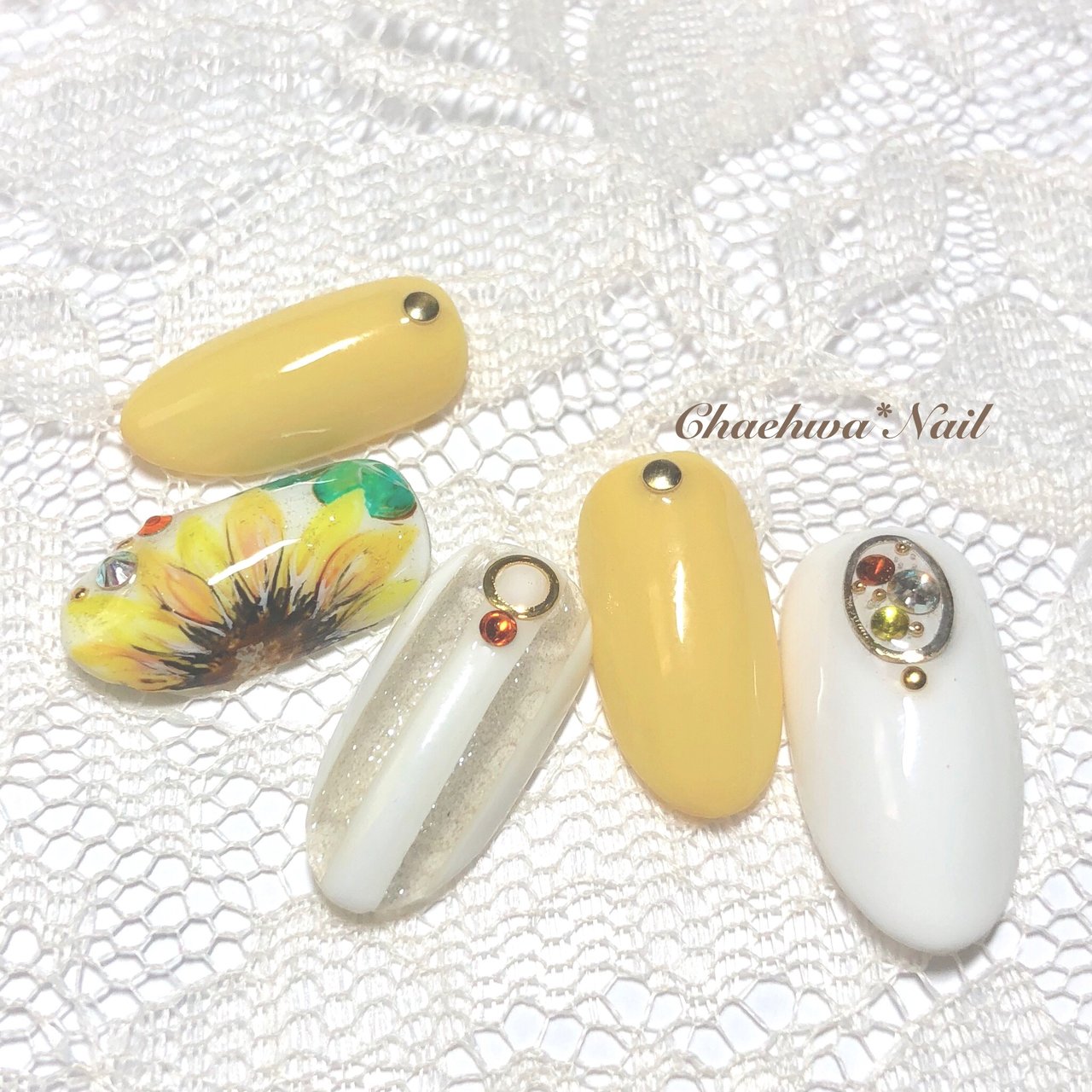 夏 パーティー デート 女子会 ハンド Chaehwa 8127のネイルデザイン No ネイルブック