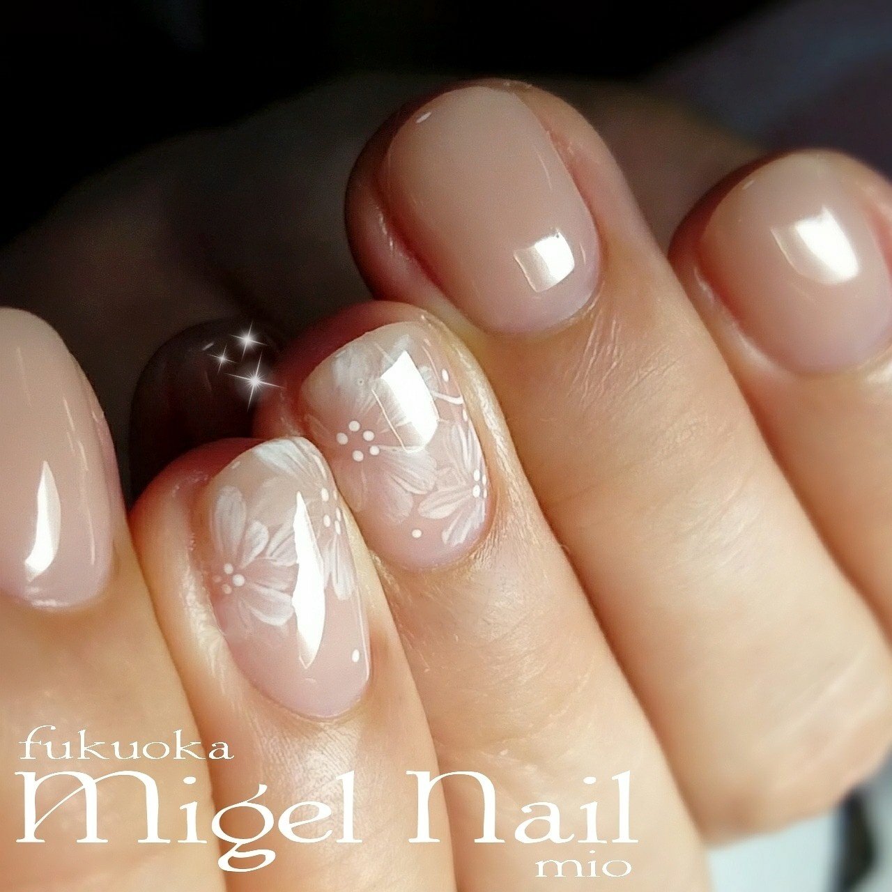 オールシーズン オフィス ブライダル パーティー ハンド Migel Nailのネイルデザイン No ネイルブック