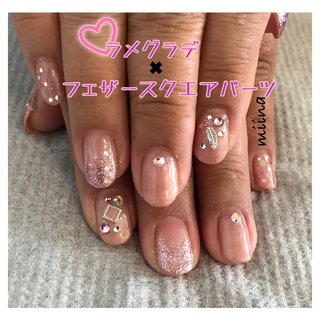 ホログラム スクエアのネイルデザイン 7ページ目 ネイルブック