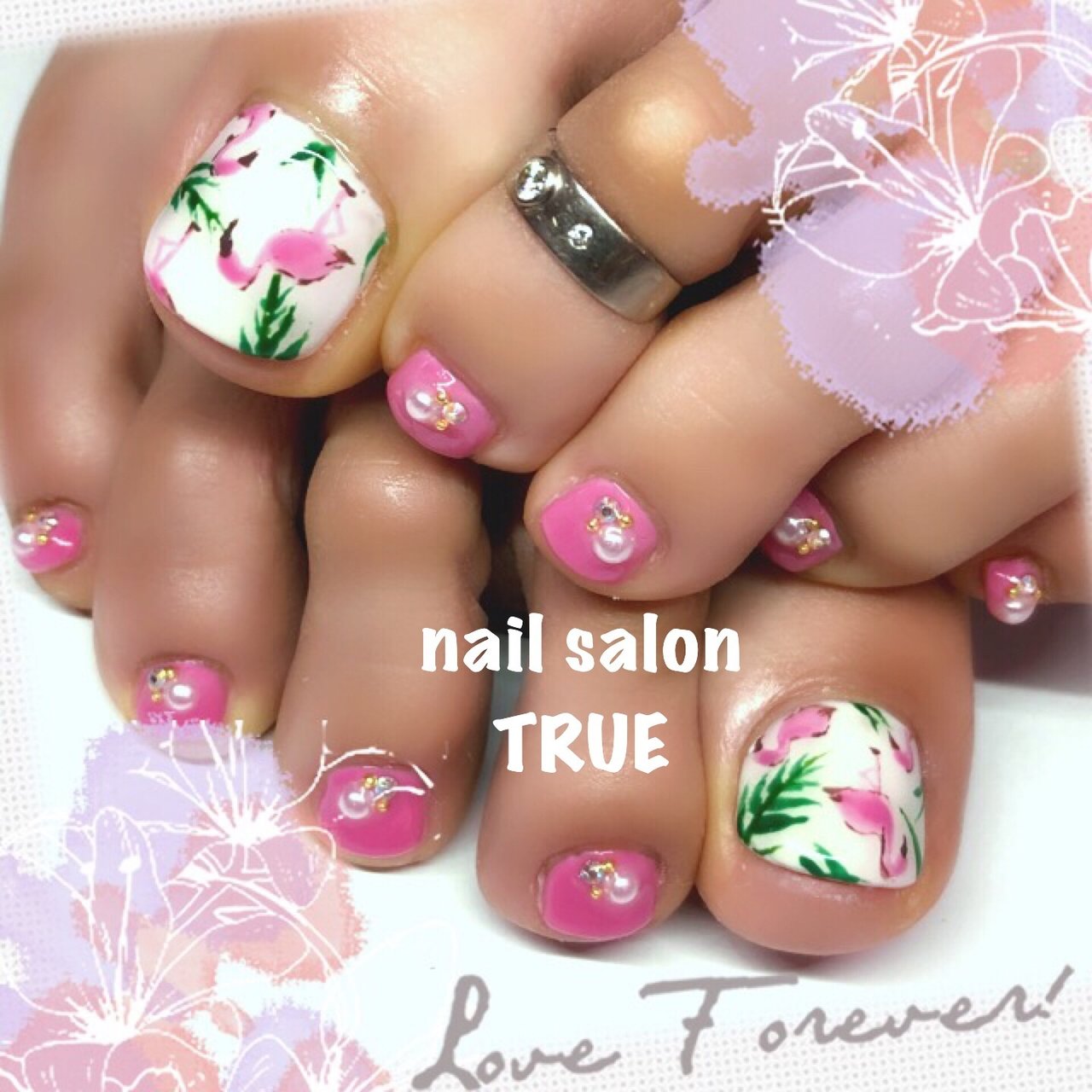 春 夏 旅行 リゾート フット Nail Trueのネイルデザイン No ネイルブック