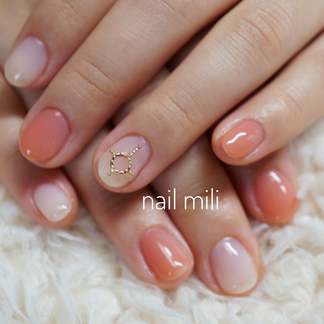 春 夏 オフィス ハンド ワンカラー Nail Miliのネイルデザイン No ネイルブック