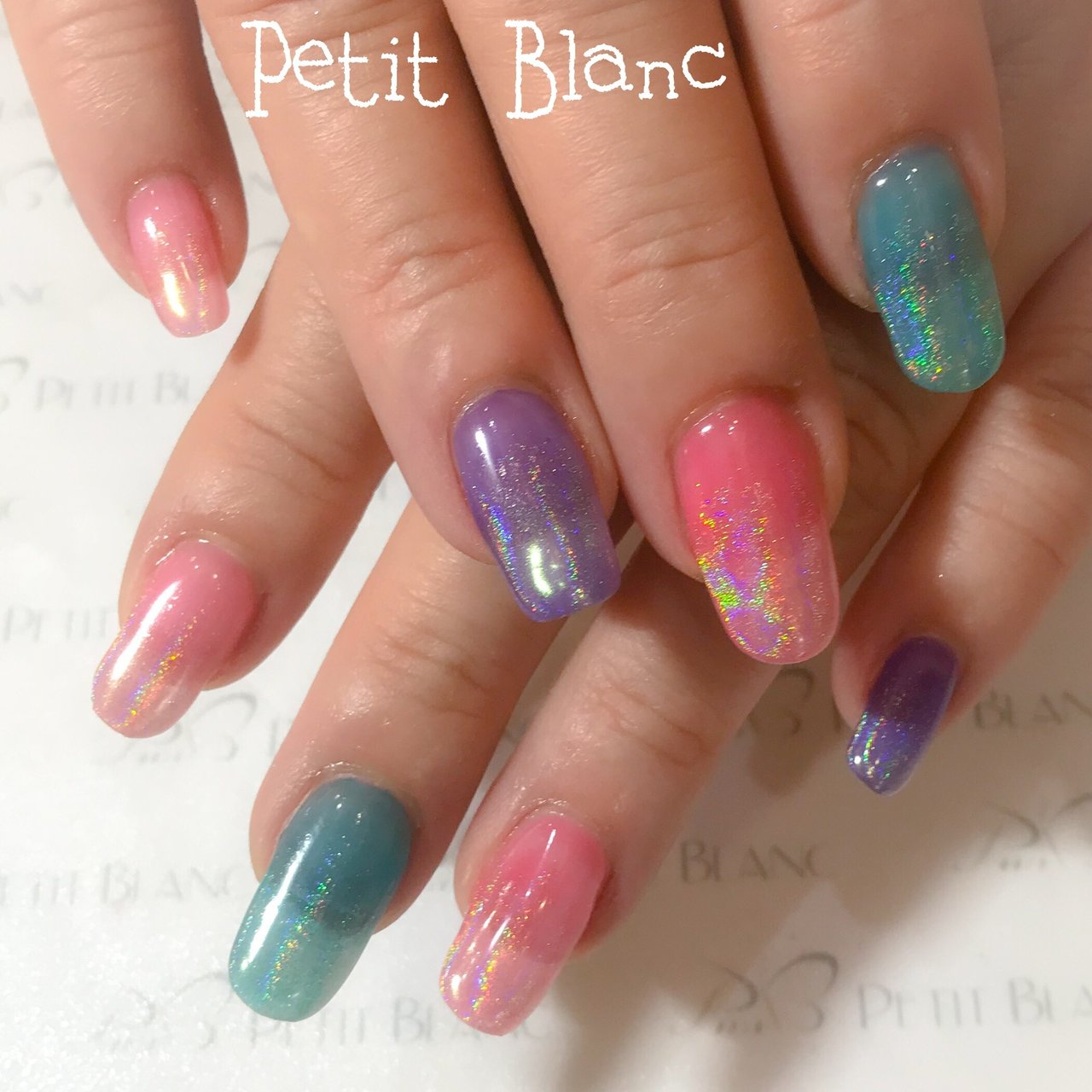 夏 秋 海 ハンド シンプル Kazuki Nail のネイルデザイン No ネイルブック