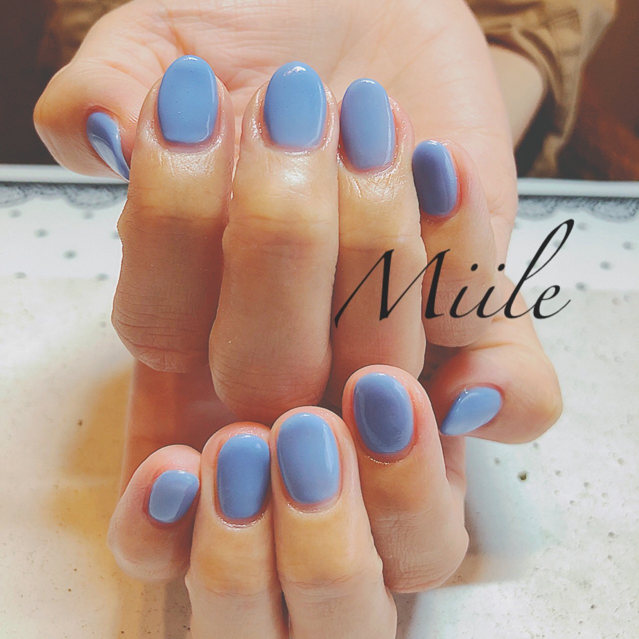 夏 オールシーズン 梅雨 オフィス ハンド Private Nail Salon Miile のネイルデザイン No ネイル ブック