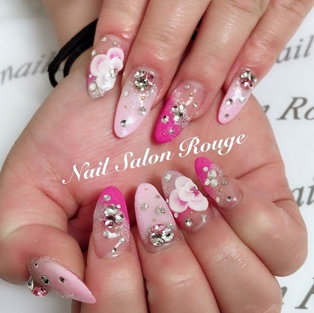 オールシーズン ブライダル パーティー デート ハンド 郡山 Nail Salon Rougeのネイルデザイン No ネイルブック