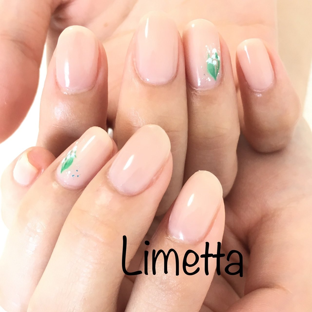 春 夏 オフィス ハンド ワンカラー Limetta0214のネイルデザイン No ネイルブック