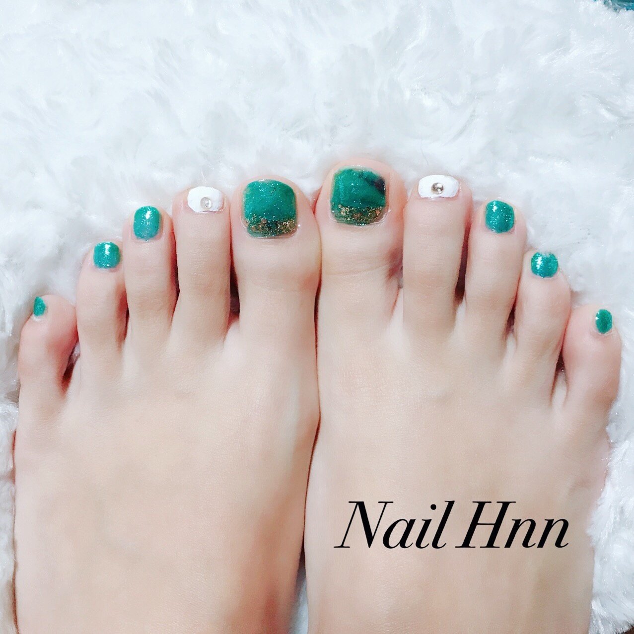 夏 フット Nail Hnnのネイルデザイン No ネイルブック