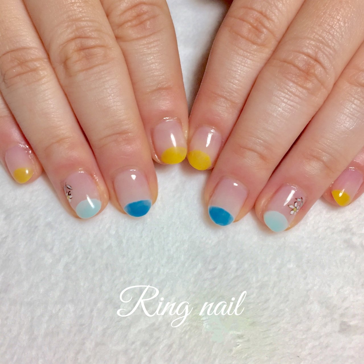 夏 旅行 梅雨 デート シンプル Ringnailのネイルデザイン No ネイルブック