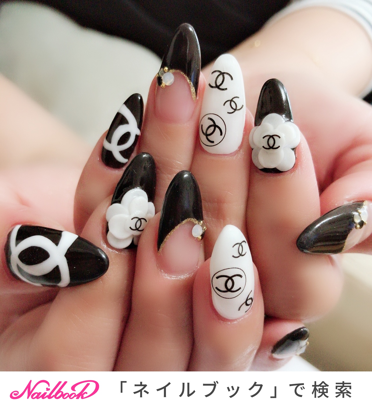 2026年】新着順｜#chanel風のネイルデザイン(2ページ目)｜ネイルブック