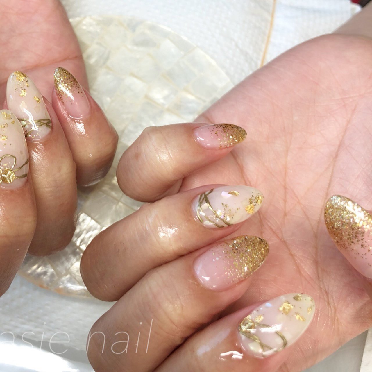 オールシーズン 旅行 海 リゾート ハンド Akinoのネイルデザイン No ネイルブック