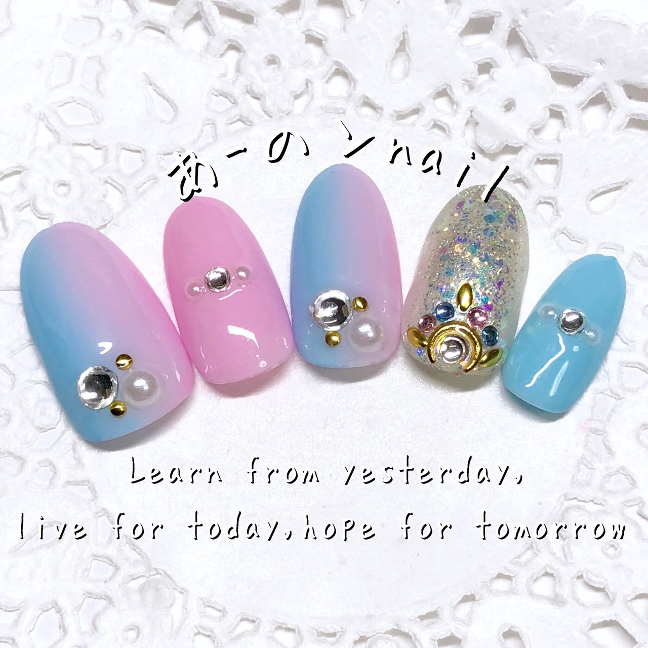 バレンタイン 海 浴衣 ブライダル ハンド ネイルチップ販売 あ のンnail のネイルデザイン No ネイルブック