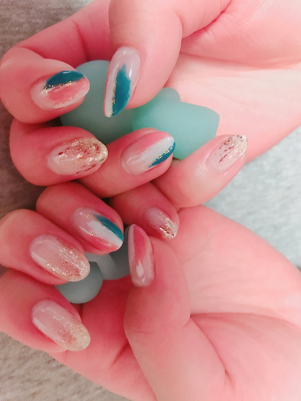 春 夏 梅雨 海 ハンド Zyamiraaaのネイルデザイン No ネイルブック