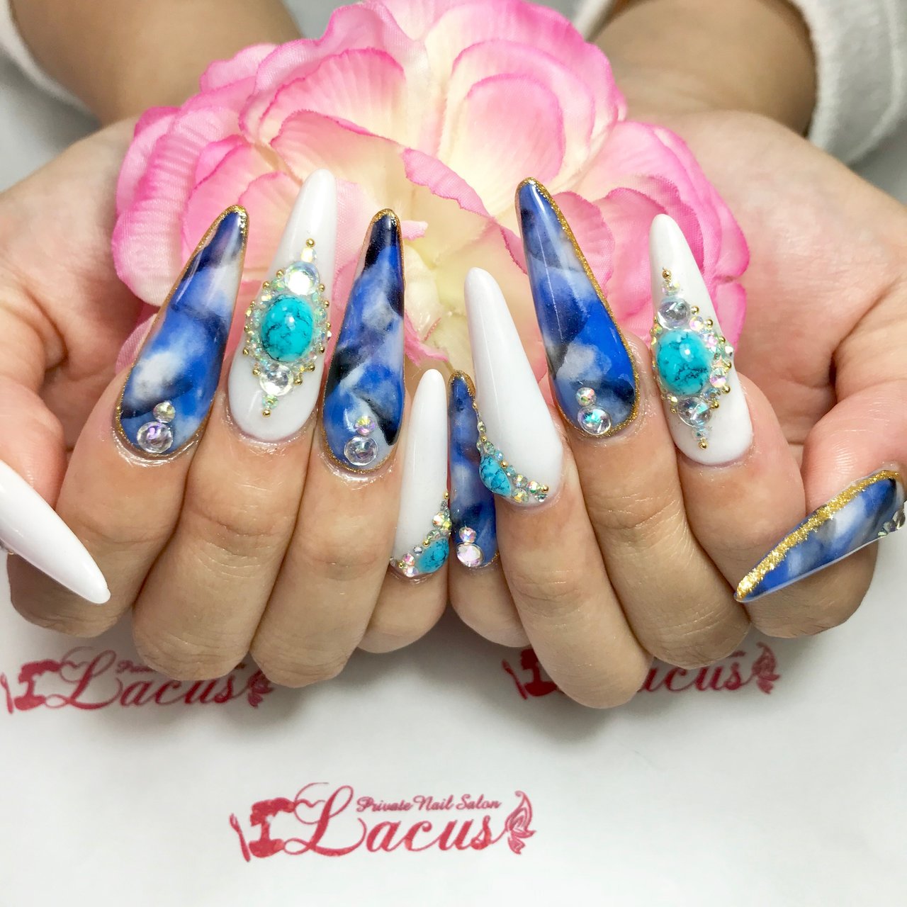 夏 旅行 海 リゾート ハンド Lacus Nailのネイルデザイン No 3188571 ネイルブック