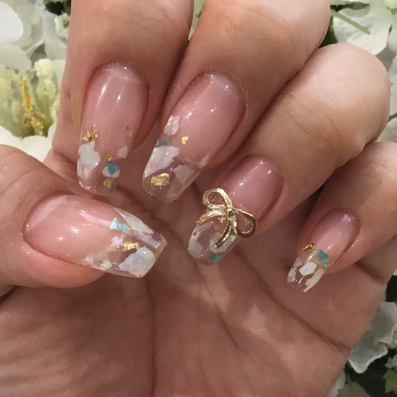 夏 オールシーズン 海 浴衣 ハンド Nailrose恵比寿のネイルデザイン No 313 ネイルブック