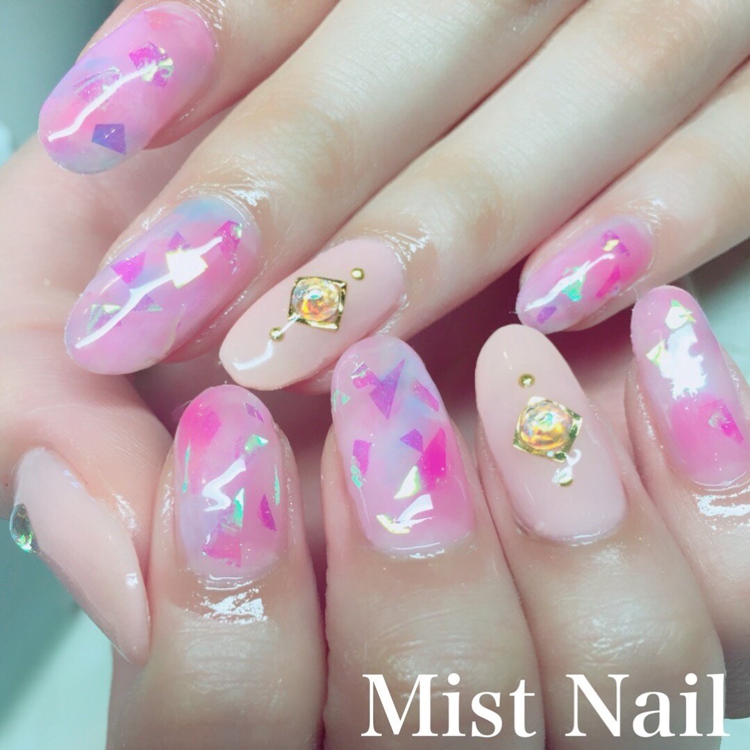 春 夏 海 パーティー ハンド Maiimnailのネイルデザイン No ネイルブック