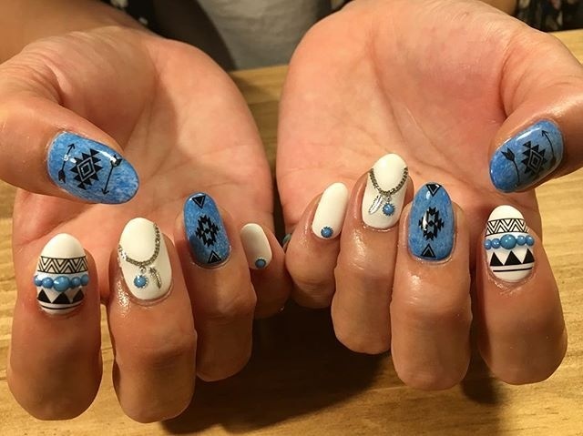 Amazon | Sun&Beam Nails 手作り ネイルチップ ミディアム