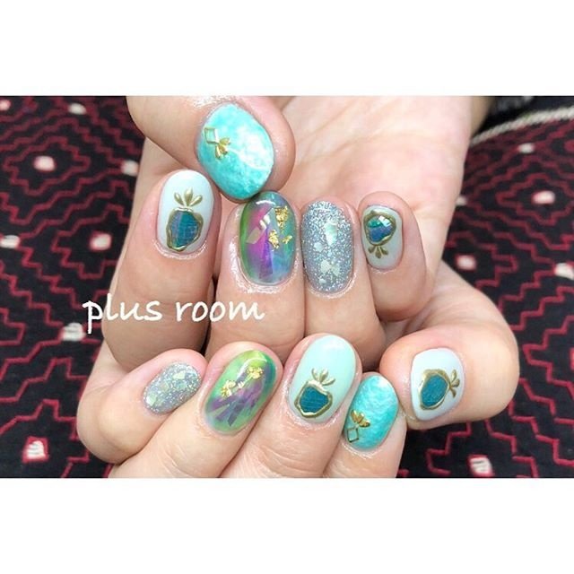 夏 旅行 海 リゾート ハンド Asumiのネイルデザイン No ネイルブック