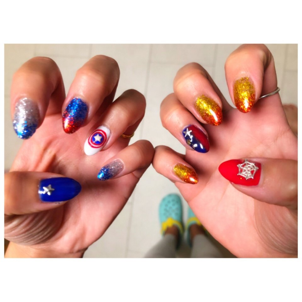 オールシーズン ハンド グラデーション ラメ ワンカラー Shxxxnailのネイルデザイン No ネイルブック