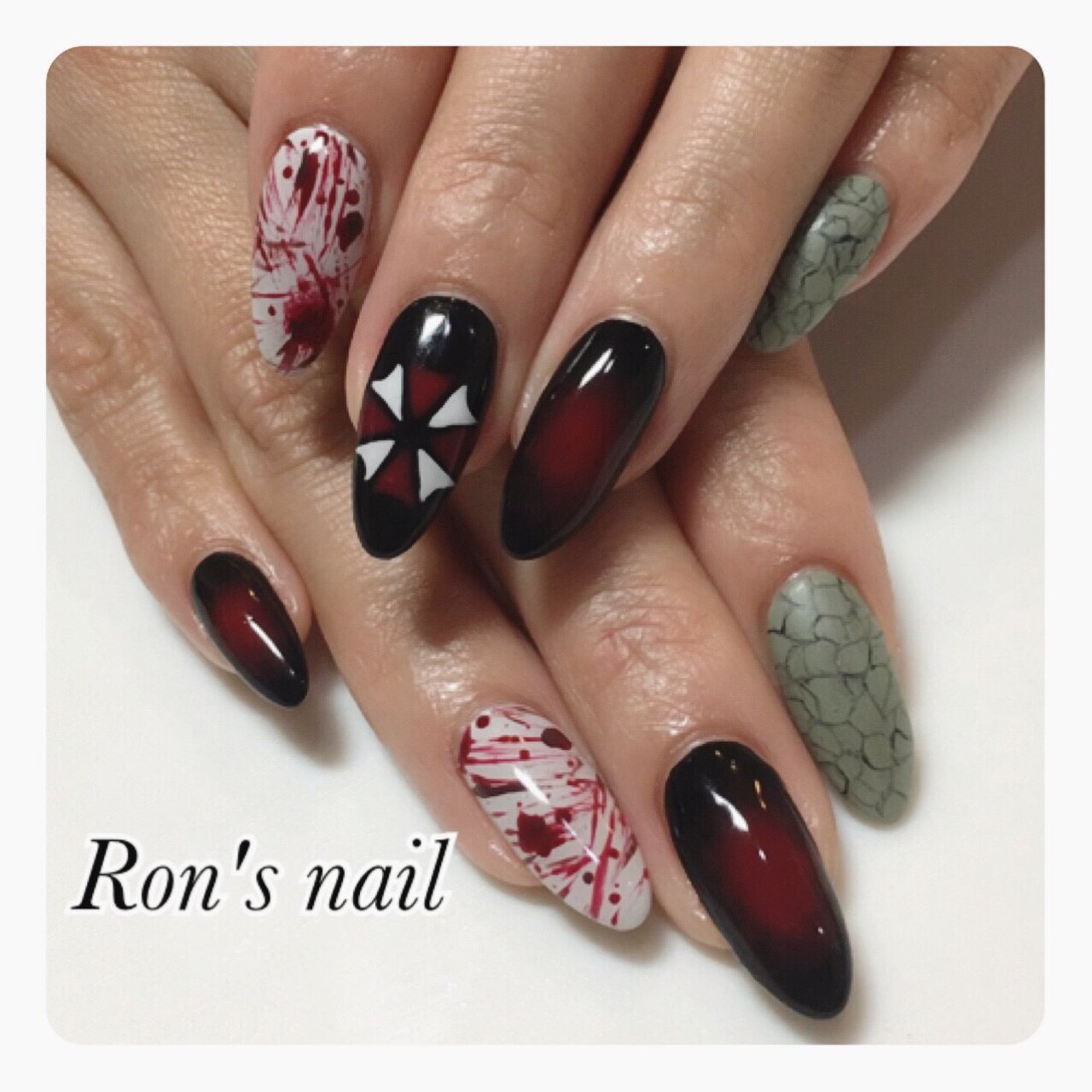 オールシーズン ライブ ハロウィン 女子会 ハンド Ron S Nail 仙川のネイルデザイン No ネイルブック