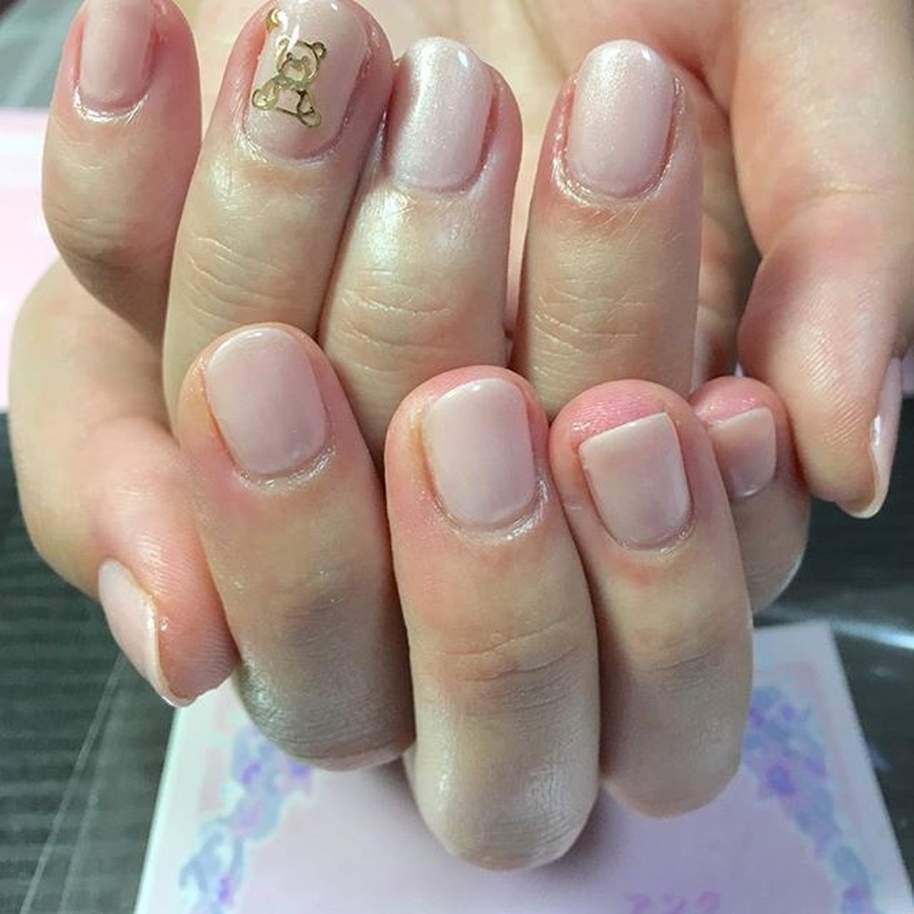 オールシーズン オフィス デート 女子会 ハンド Nailsalon School Ankh芦屋のネイルデザイン No ネイル ブック