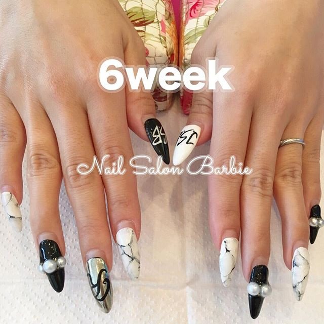 旅行 ライブ パーティー ハンド シンプル Nailsalon Barbie1101のネイルデザイン No ネイルブック