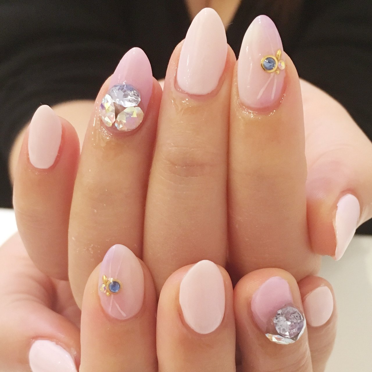 春 オフィス デート 女子会 ハンド パンナコッタ池袋西口店のネイルデザイン No ネイルブック