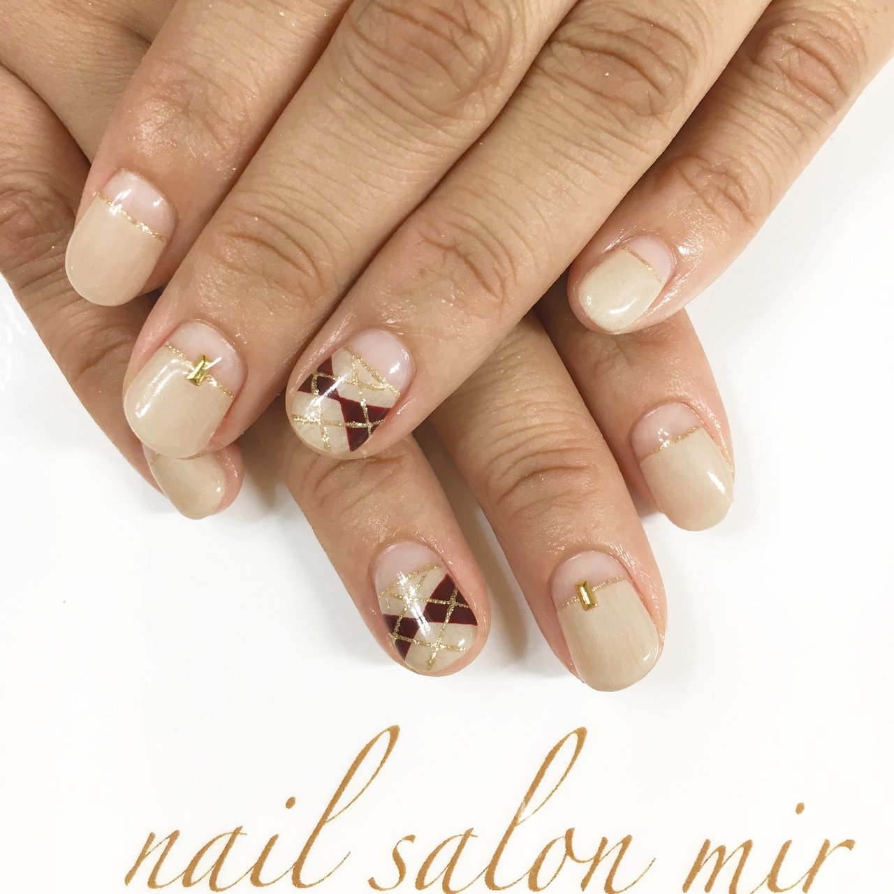 春 夏 オフィス デート ハンド Nailsalonmirミール 付け替えオフ無料のネイルデザイン No ネイルブック