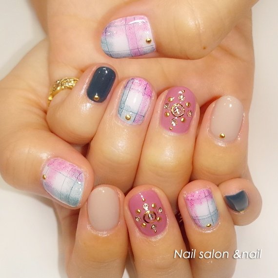 オールシーズン パーティー デート 女子会 ハンド 福岡アンドネイルのネイルデザイン No ネイルブック