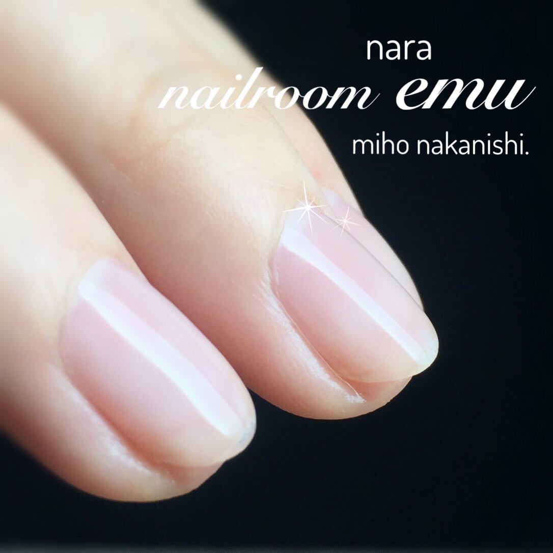 オフィス ハンド ショート クリア ジェル 奈良ネイルサロンnailroomemuのネイルデザイン No ネイルブック